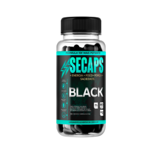 Pote de Secaps Black